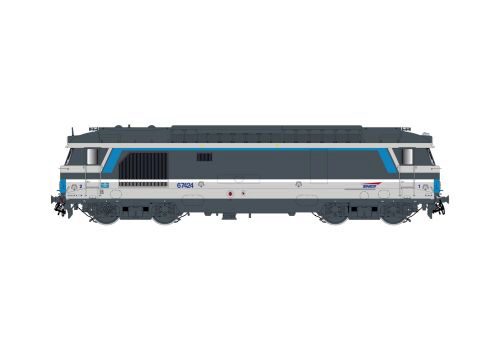 Jouef HJ2447 SNCF 4-achsige Diesellokomotive BB 167424 Multiservice  Ep.VI